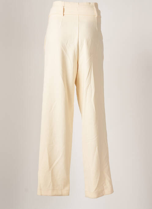 Pantalon large beige ASTRID BLACK LABEL pour femme