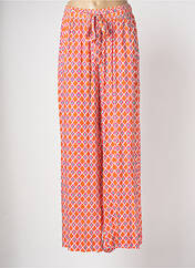 Pantalon large orange MAT. pour femme seconde vue