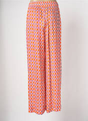 Pantalon large orange MAT. pour femme seconde vue