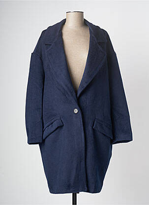 Manteau long bleu GARCONNE pour femme