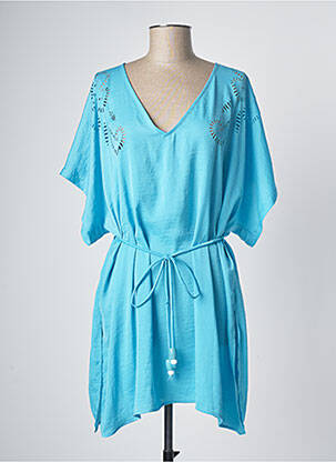 Robe courte bleu MAT. pour femme