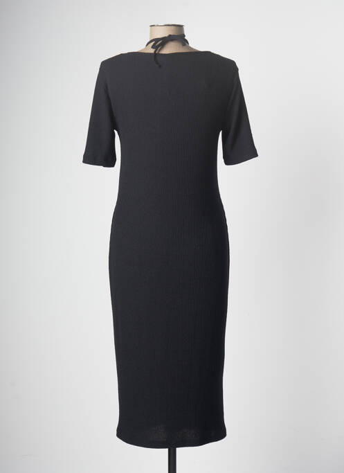 Robe mi-longue noir YEST pour femme