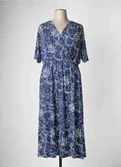 Robe longue bleu YESTA pour femme seconde vue