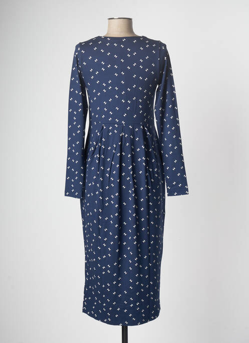 Robe mi-longue bleu MASAI femme