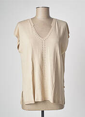 Pull beige YEST pour femme seconde vue