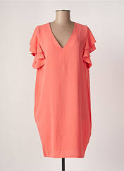 Robe courte orange UNIKA pour femme seconde vue