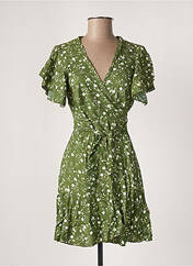 Robe courte vert ALLER SIMPLEMENT pour femme seconde vue