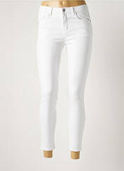 Jeans coupe slim blanc HELLO MISS pour femme seconde vue