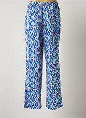 Pantalon droit bleu SEASON pour femme seconde vue