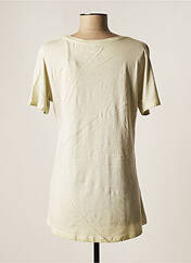 T-shirt beige COCCARA pour femme seconde vue