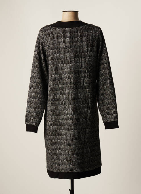 Robe mi-longue noir C'EST BEAU LA VIE pour femme