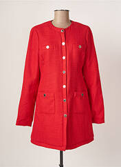 Manteau long rouge MORGAN pour femme seconde vue