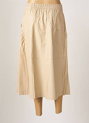 Jupe longue coupe évasée beige B.YOUNG femme