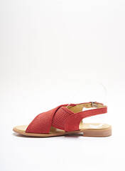 Sandales/Nu pieds orange ICHI pour femme seconde vue