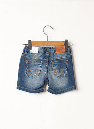 Short fermeture pressionnée taille ajustable bleu MAYORAL garçon