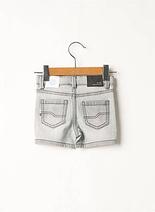 Short fermeture pressionnée taille ajustable gris MAYORAL garçon