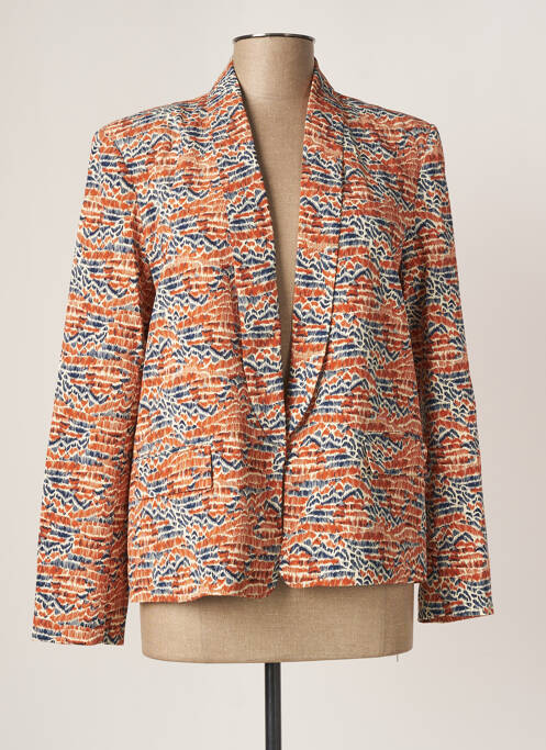 Blazer orange RUE MAZARINE pour femme