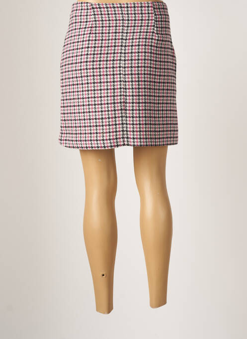 Jupe courte rose Y.A.S pour femme