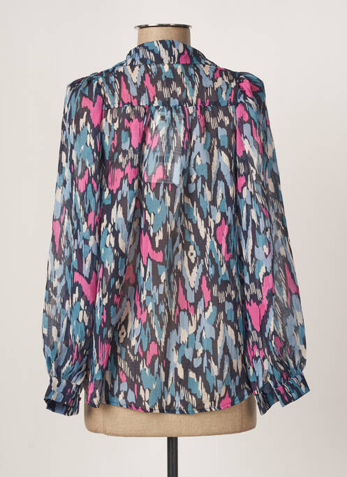 Chemisier bleu GRACE & MILA pour femme