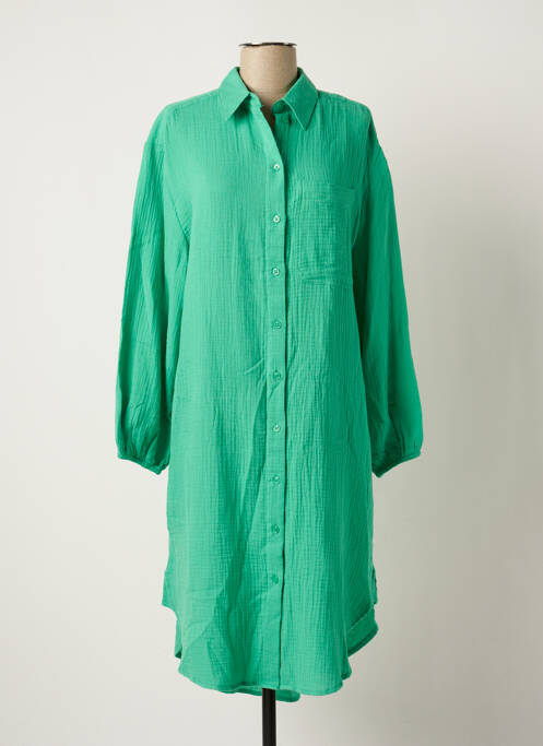 Robe mi-longue vert B.YOUNG pour femme