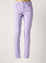 Jeans coupe slim violet B.YOUNG pour femme seconde vue