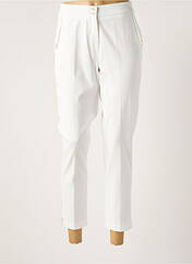 Pantalon 7/8 blanc MERI & ESCA pour femme seconde vue