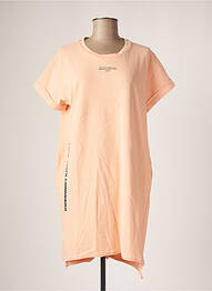 Robe courte manches courtes manches courtes orange MARGAUX LONNBERG femme