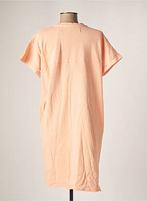 Robe courte manches courtes manches courtes orange MARGAUX LONNBERG femme
