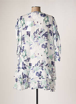 Robe courte manches courtes manches courtes bleu IRO femme