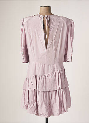 Robe courte manches 3/4 manches 3/4 violet IRO femme