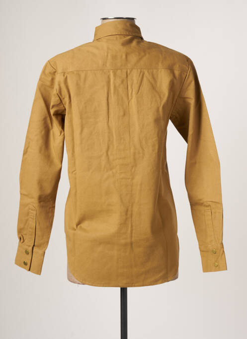 Chemisier poches poitrine manches longues beige LAURENCE BRAS femme