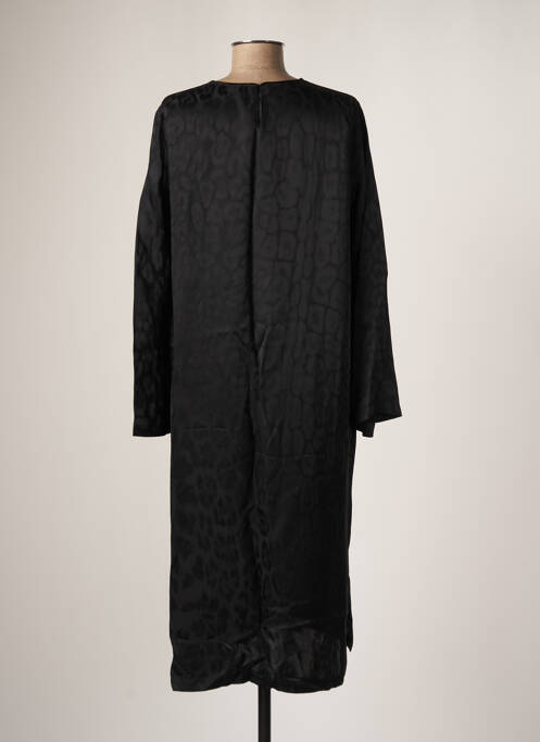 Robe mi-longue noir ROSEANNA pour femme