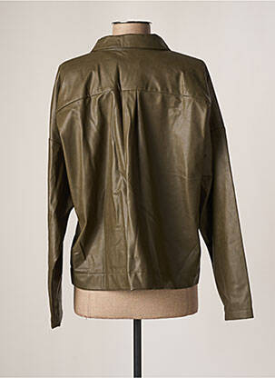 Blouse manches longues manches longues vert ROSEANNA femme