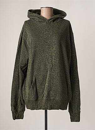 Sweat-shirt à capuche vert RAGDOLL pour femme