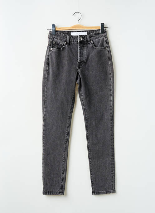 Jeans coupe slim stretch taille normale gris IRO femme
