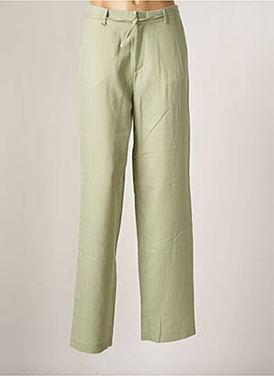 Pantalon droit vert ROSEANNA pour femme