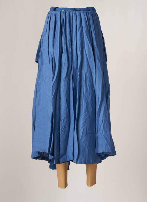 Jupe longue bleu LAURENCE BRAS pour femme