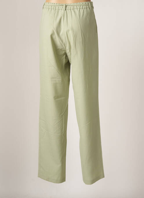 Pantalon droit vert ROSEANNA femme