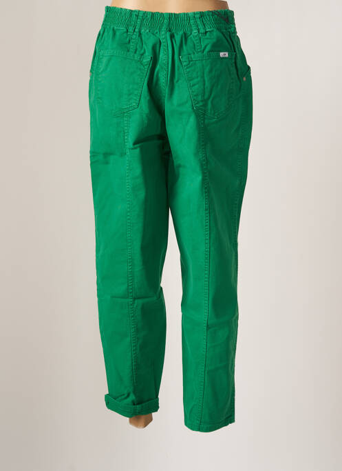 Pantalon large vert MARGAUX LONNBERG pour femme