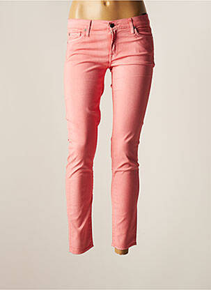 Pantalon 7/8 stretch taille normale rose 7 FOR ALL MANKIND femme