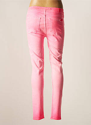 Pantalon slim stretch taille normale rose GIAMBATTISTA VALLI femme