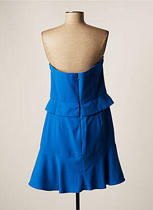 Robe courte sans manche sans manche bleu CARVEN femme