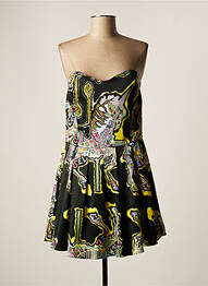 Robe courte sans manche sans manche noir SEQUALYZ femme