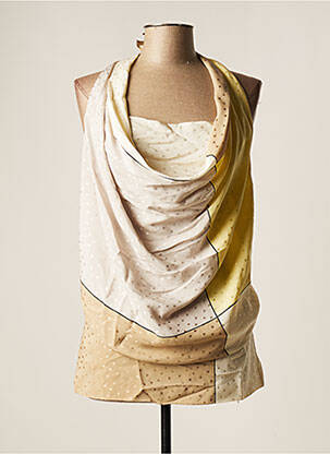 Top sans manche sans manche beige PAUL SMITH femme