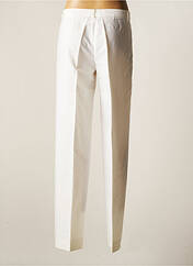 Pantalon large blanc MOSCHINO pour femme seconde vue