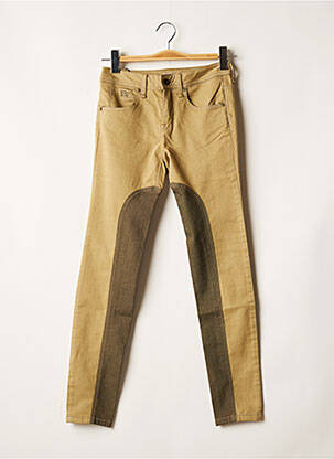 Pantalon slim vert BURBERRY pour femme