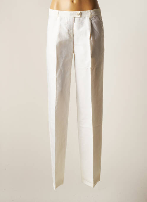 Pantalon large blanc MOSCHINO pour femme
