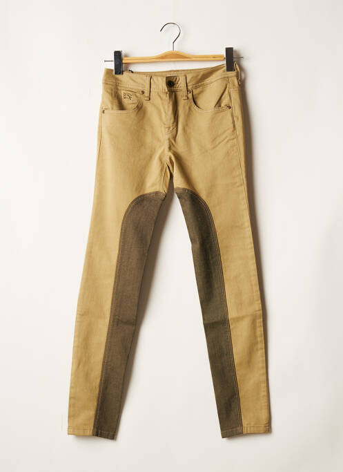 Pantalon slim vert BURBERRY pour femme