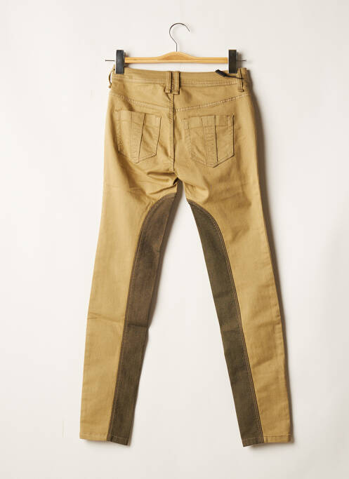 Pantalon slim vert BURBERRY pour femme