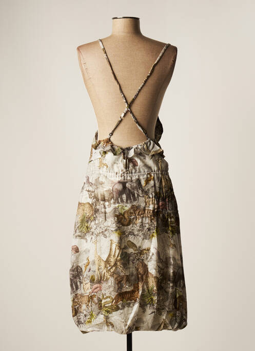 Robe mi-longue gris PAUL SMITH femme